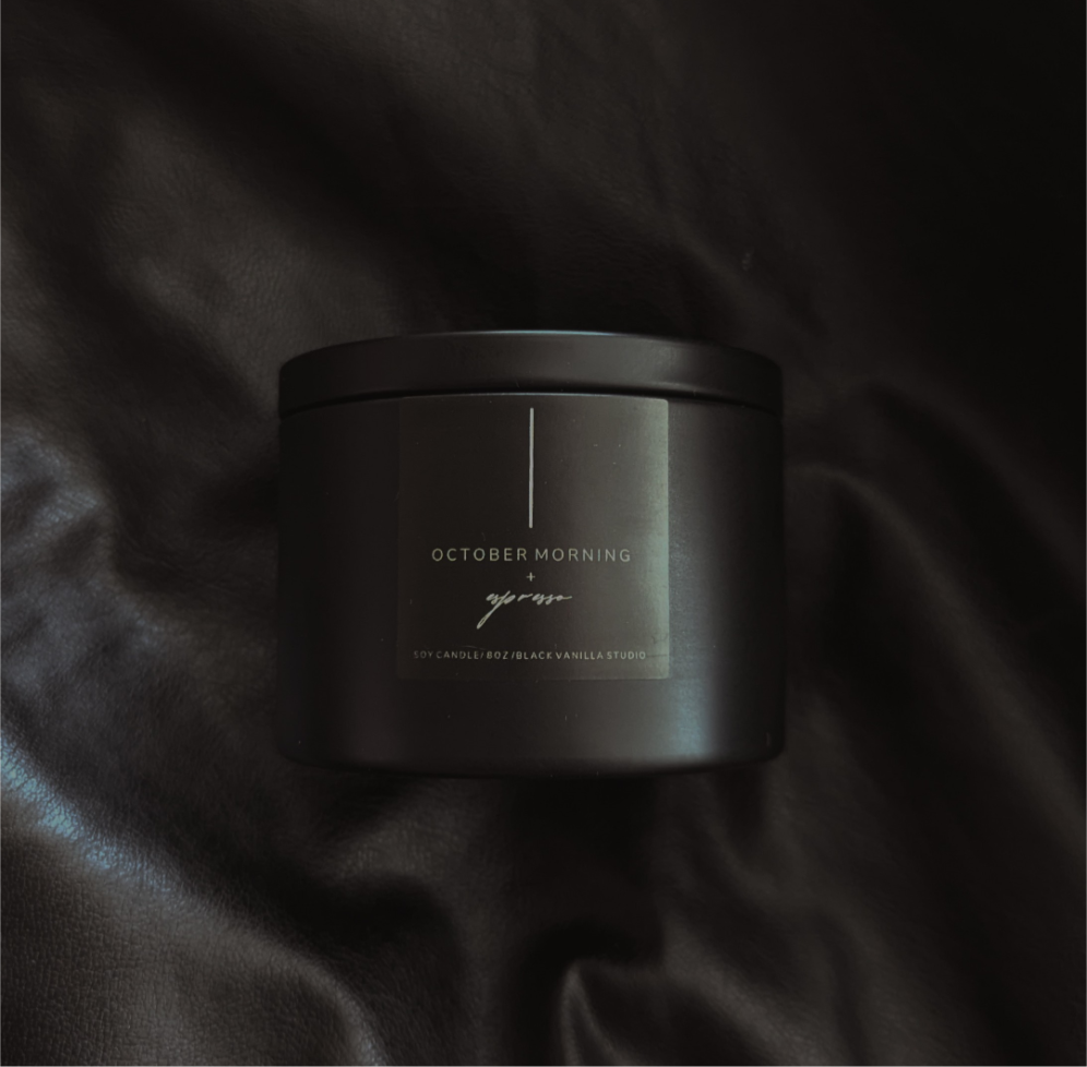 October Morning + Espresso Candle
