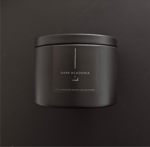Dark Academia + Oak Candle